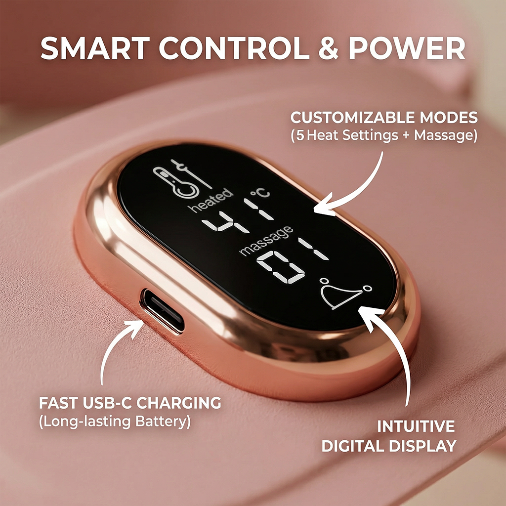 EYA Heat & Massage Belt